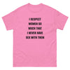 Respect Women tee