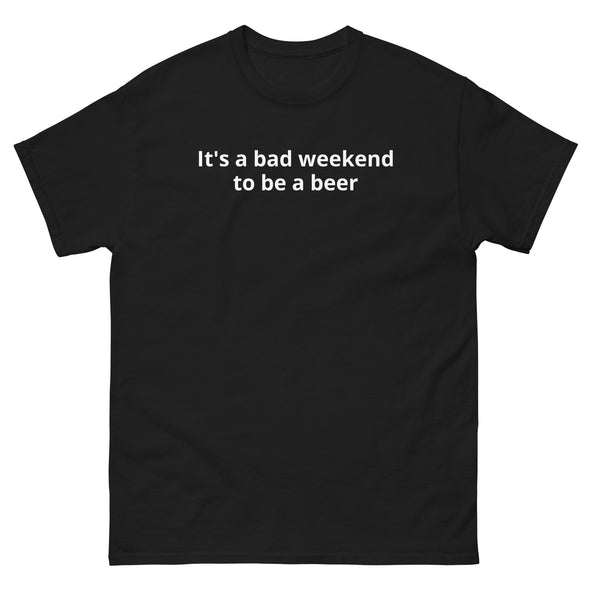 Bad Weekend to be a Beer Tee