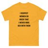 Respect Women tee