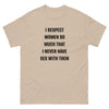 Respect Women tee