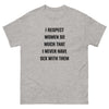 Respect Women tee