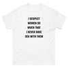 Respect Women tee