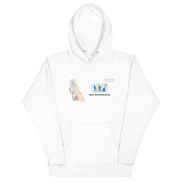 Open This Wii Pit Hoodie